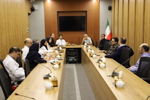 برگزاری سومین نشست هیئت‌رئیسه مجتمع بیمارستانی امیراعلم در بحبوحه شرایط جنگی کشور